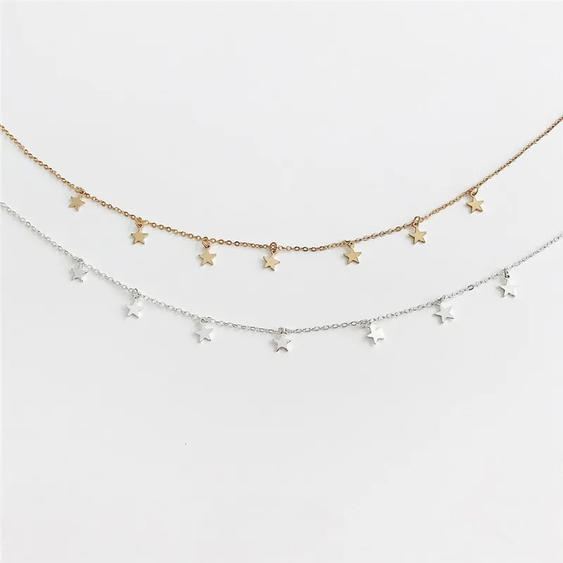 Women's Stars Choker Necklace Women's Stars Choker Necklace