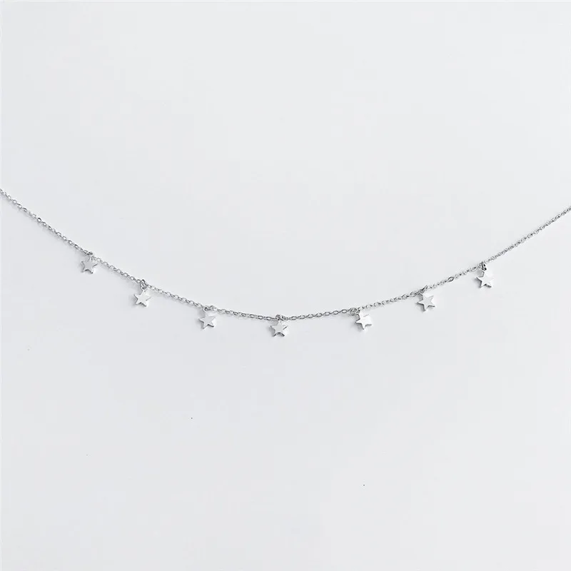 Women's Stars Choker Necklace Women's Stars Choker Necklace