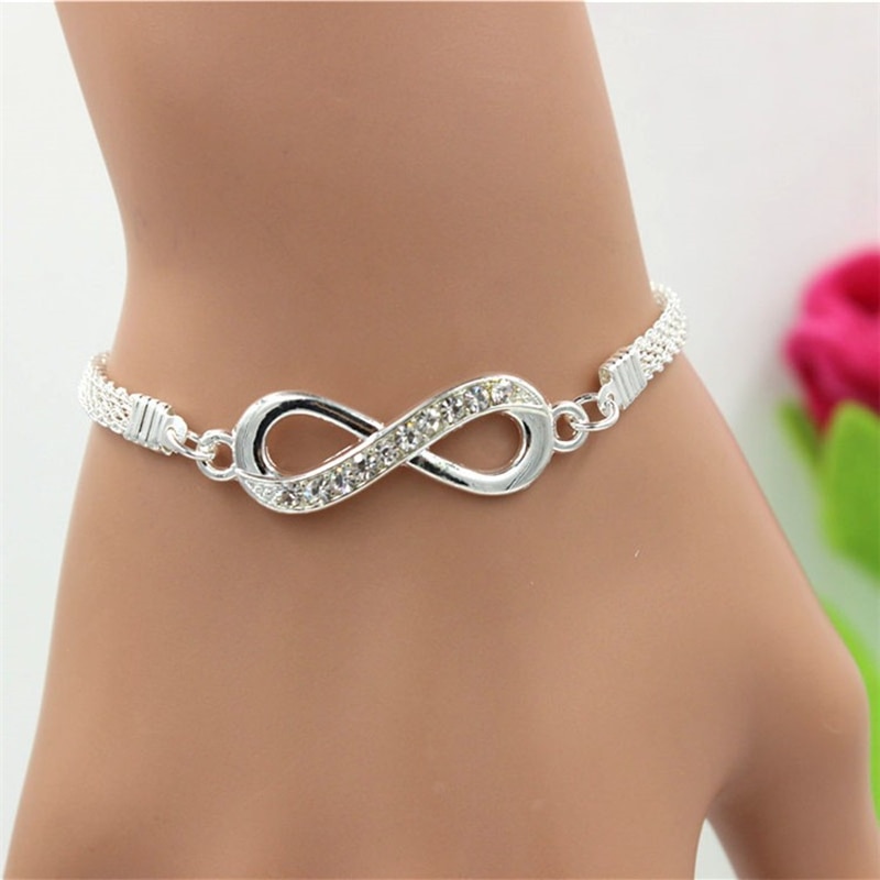 Women's Crystal Infinity Bracelet Women's Crystal Infinity Bracelet