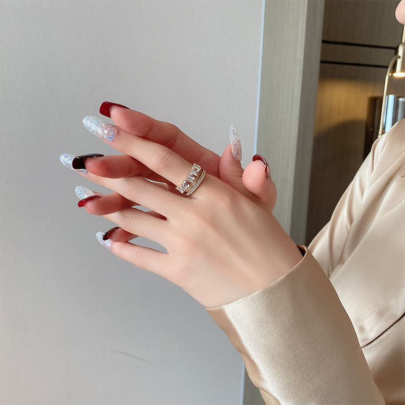 Gold Double Opening Ring