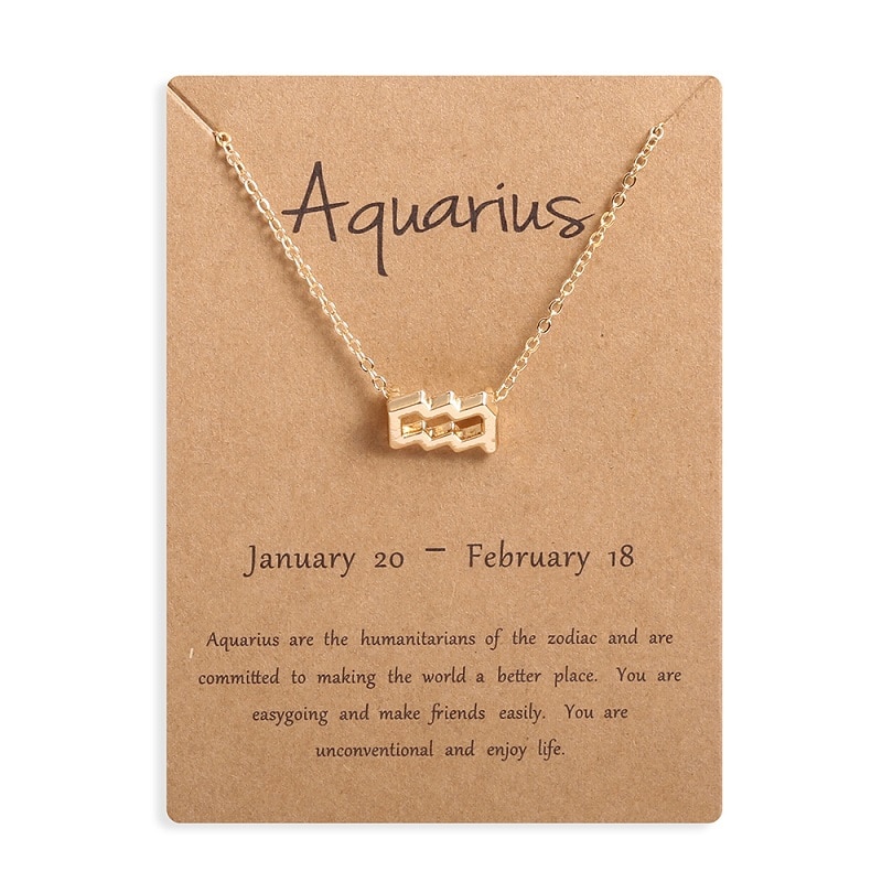 Women's Zodiac Sign Pendant Necklace Women's Zodiac Sign Pendant Necklace