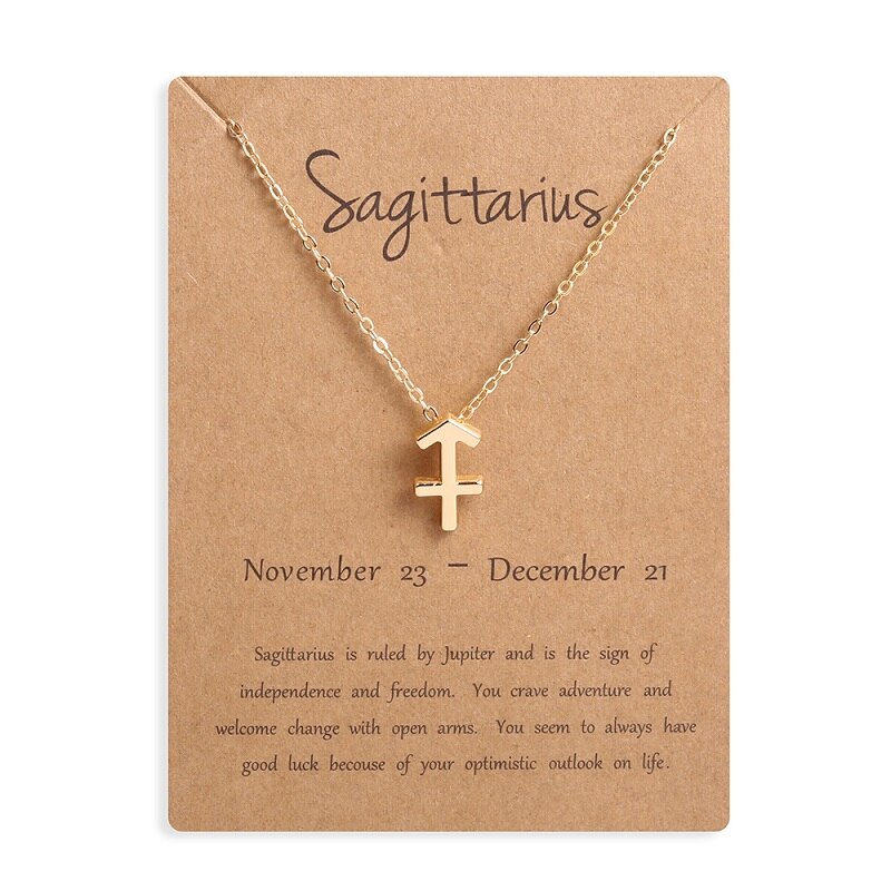 Women's Zodiac Sign Pendant Necklace Women's Zodiac Sign Pendant Necklace