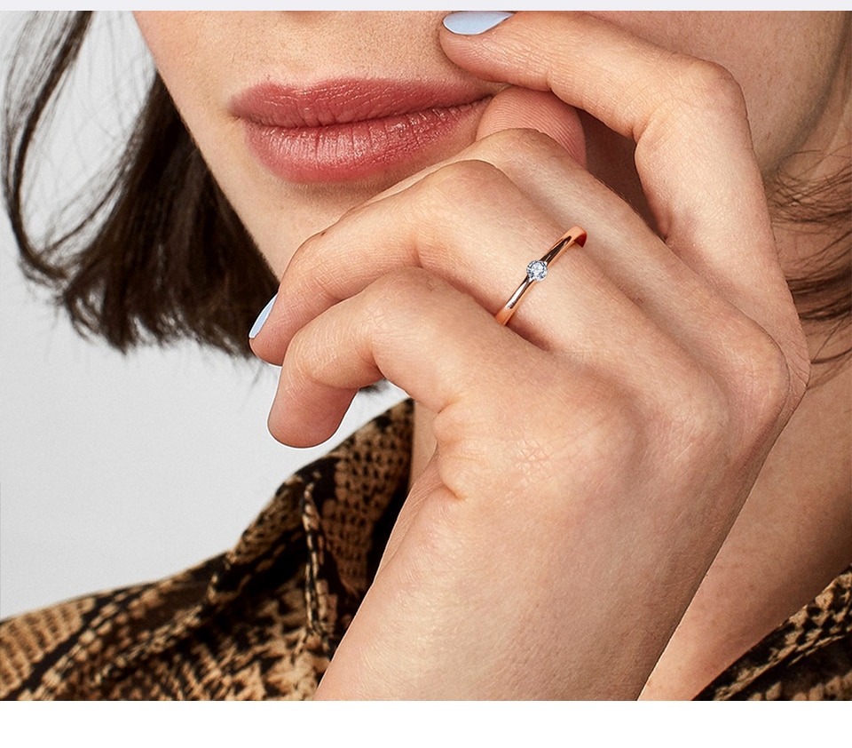 Women's Cute Free Engraving Rings Women's Cute Free Engraving Rings