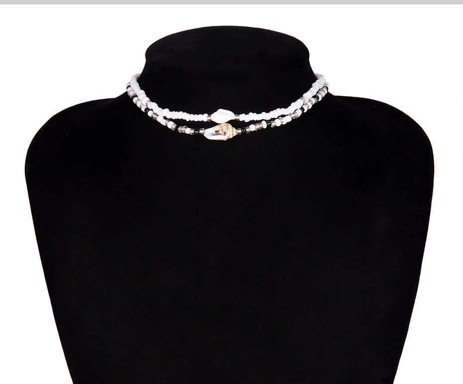 Women's Boho Style Beaded Choker