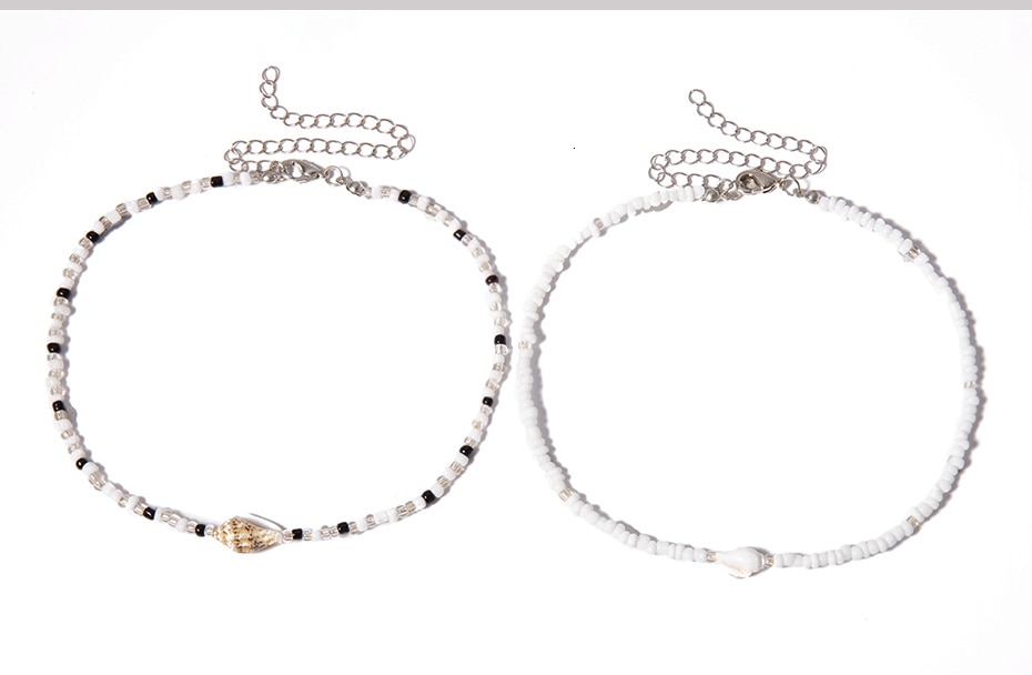 Women's Boho Style Beaded Choker