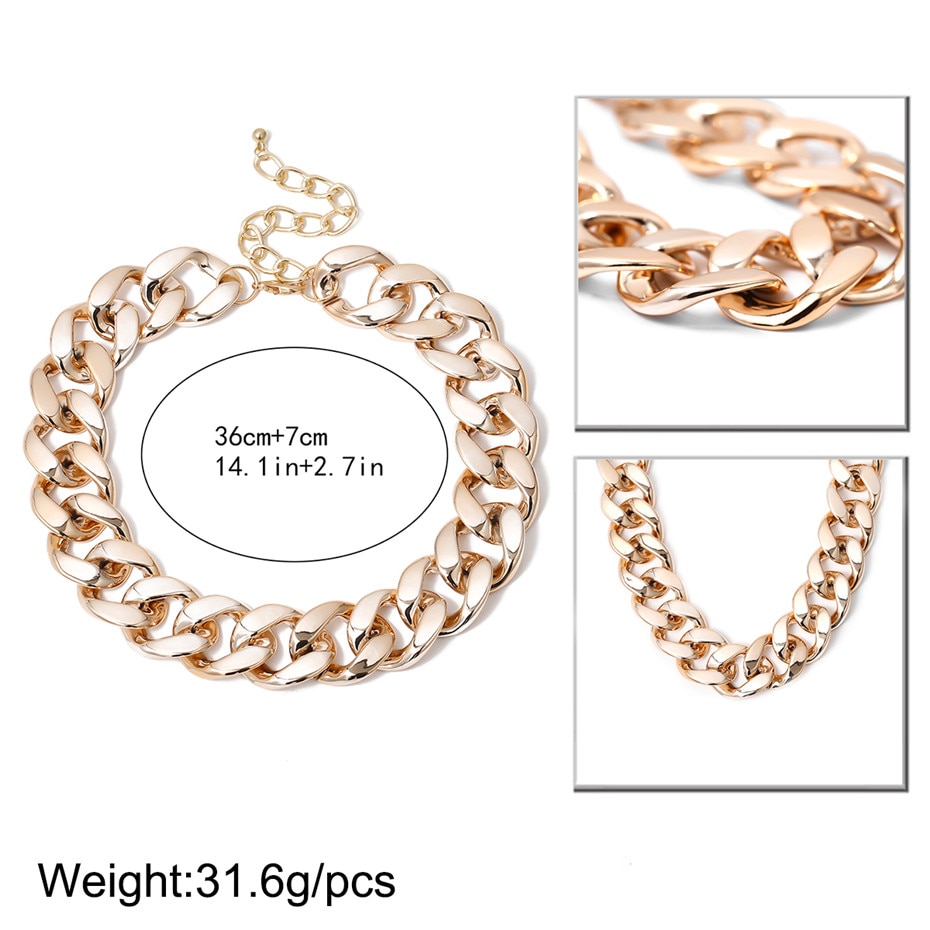 Women's Vintage Cross Chain Choker Women's Vintage Cross Chain Choker