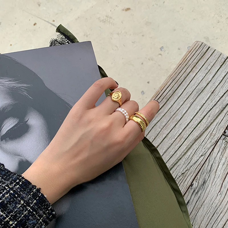 Pearl Beaded Ring Pearl Beaded Ring