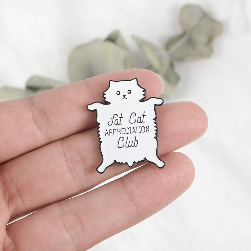 Cat Themed Metal Pin Cat Themed Metal Pin