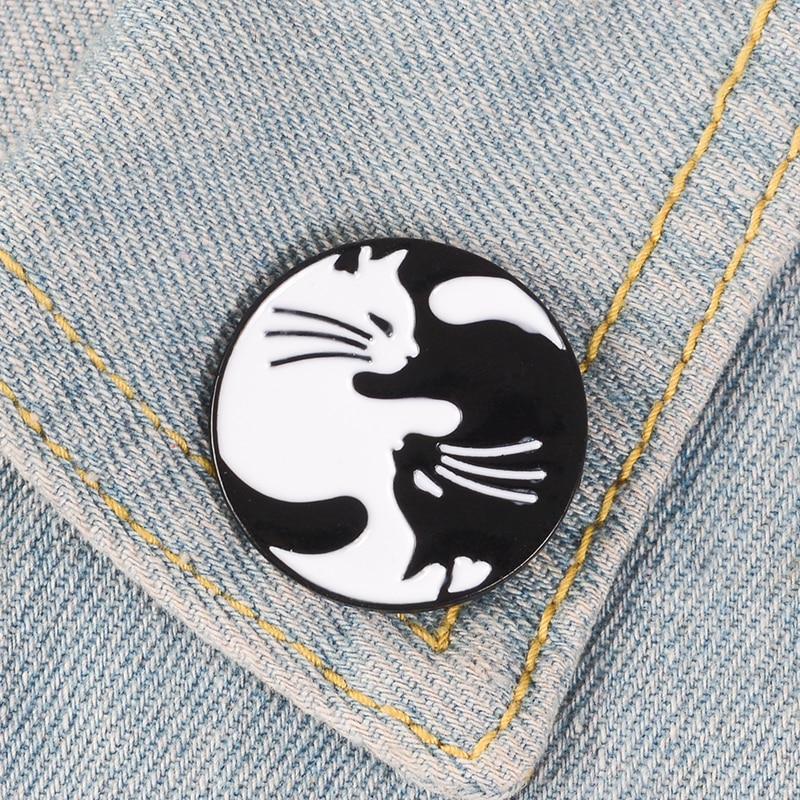 Cat Themed Metal Pin Cat Themed Metal Pin