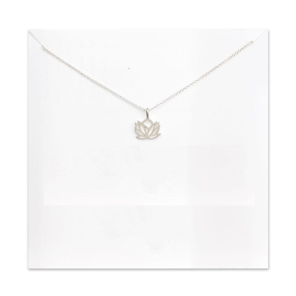Women's Lotus Pendant Necklace Women's Lotus Pendant Necklace