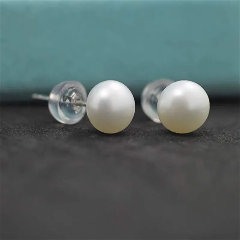 Pearl Stud Earrings for Women