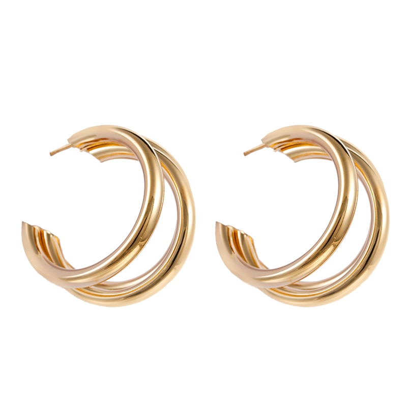 Women's Fashion Round Hoop Earrings Women's Fashion Round Hoop Earrings