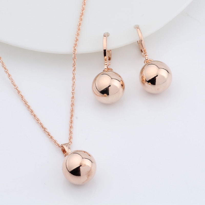 Ball Shaped Copper Jewelry Sets Ball Shaped Copper Jewelry Sets