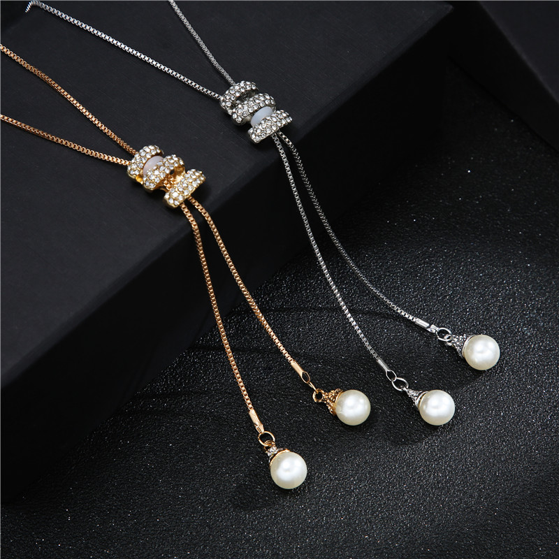 Women's Long Tassel Chain Necklace Women's Long Tassel Chain Necklace