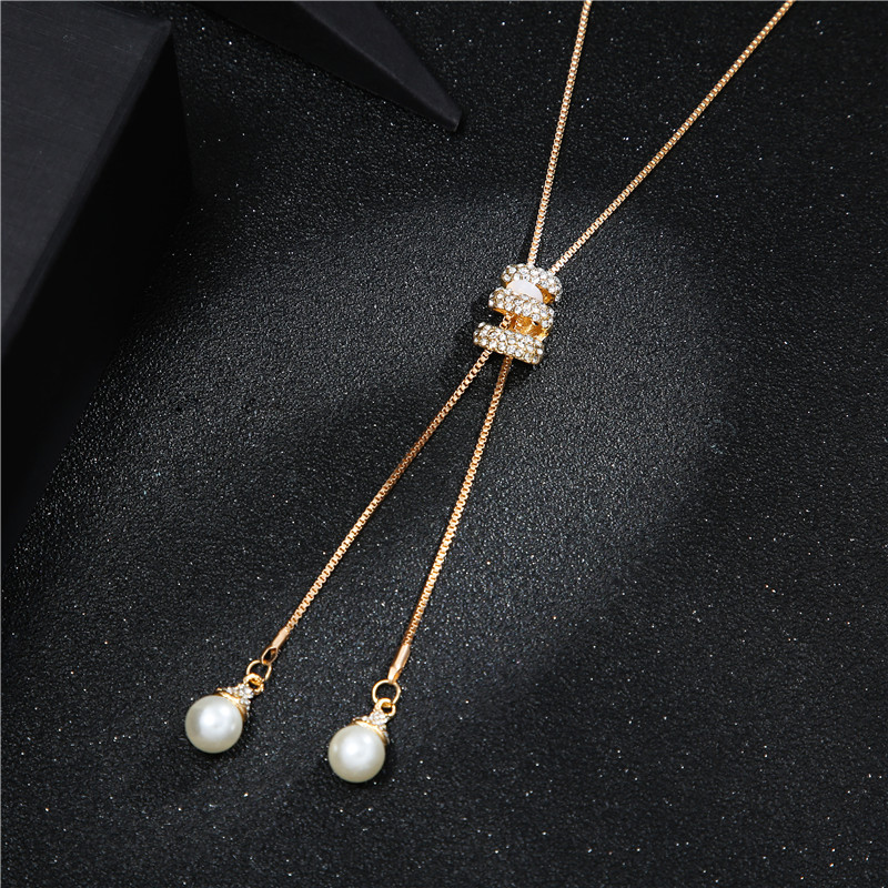Women's Long Tassel Chain Necklace Women's Long Tassel Chain Necklace